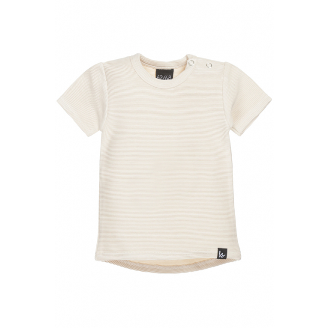 Rib t-shirt (latte) 