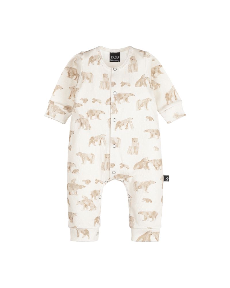 Boxpakje rib jersey snow bears