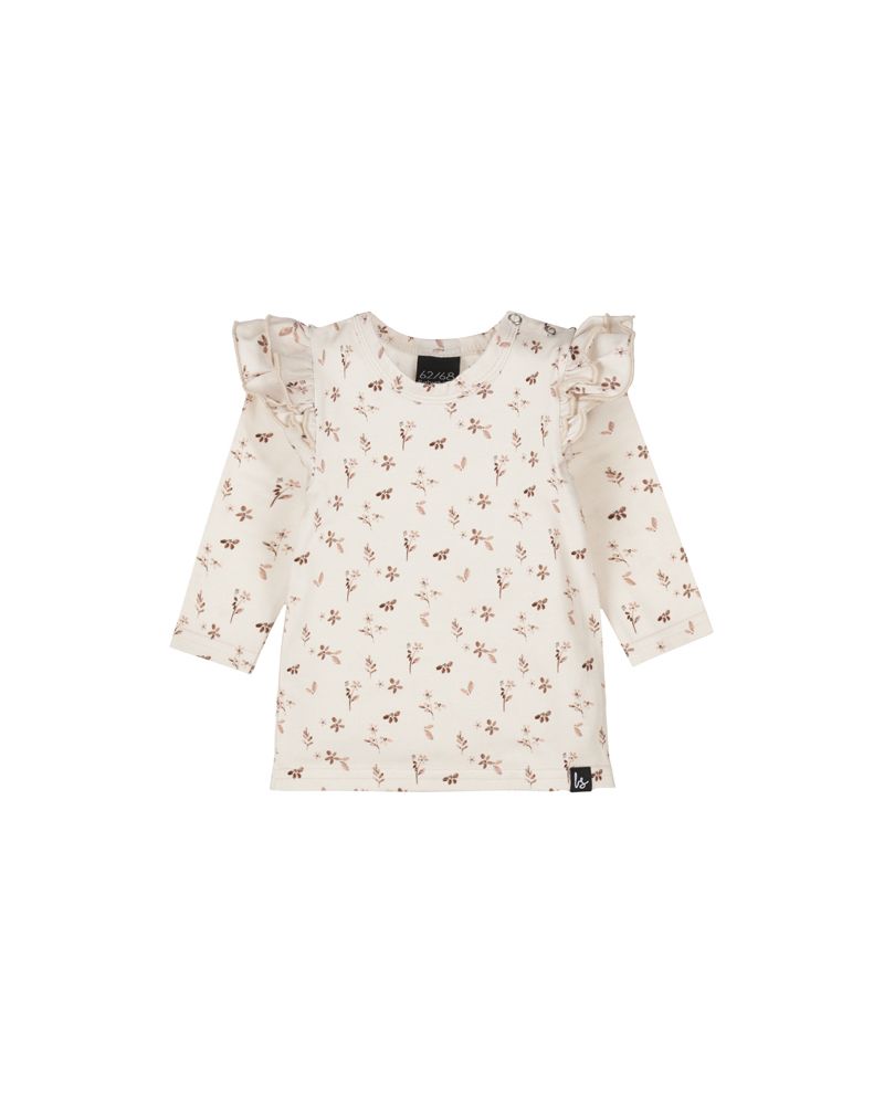 Double ruffle longsleeve flowering branch