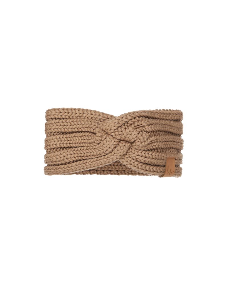 Knitted oorwarmer (beige)