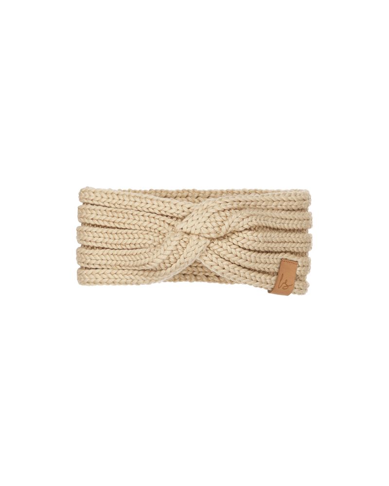 Knitted oorwarmer (sand)