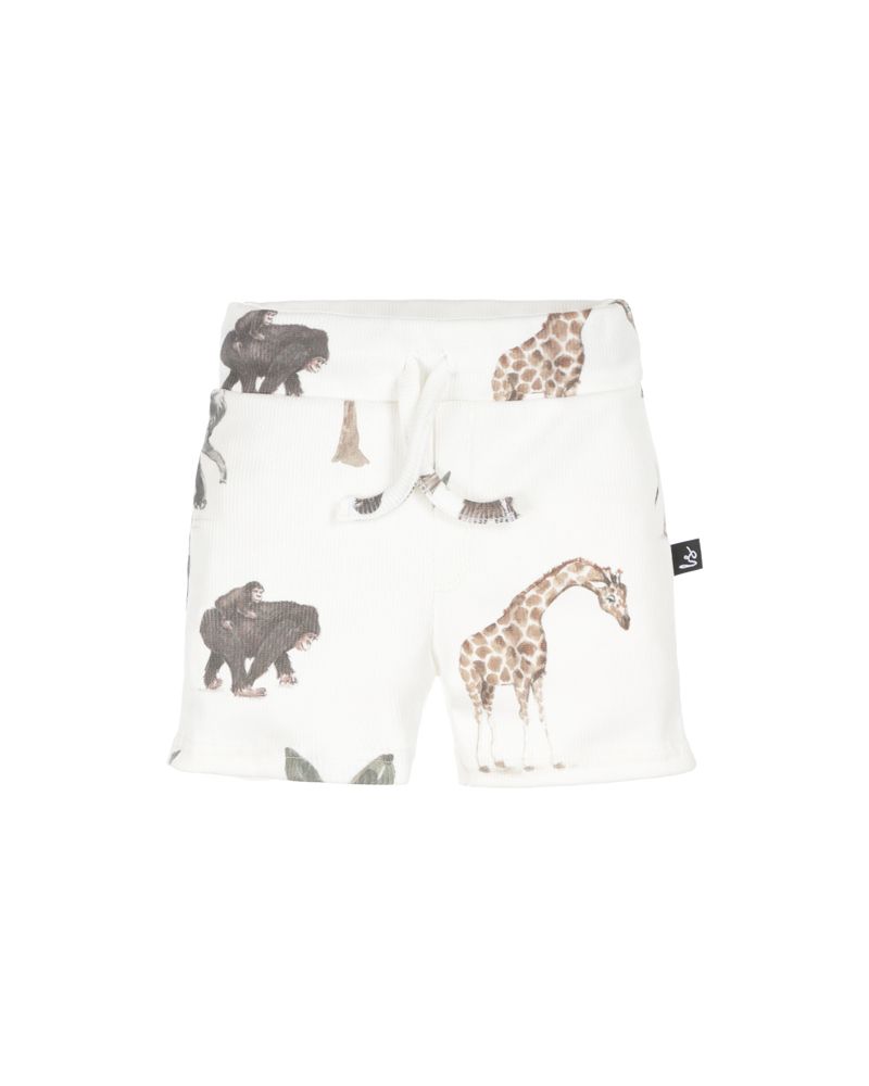 Rib jersey short jungle