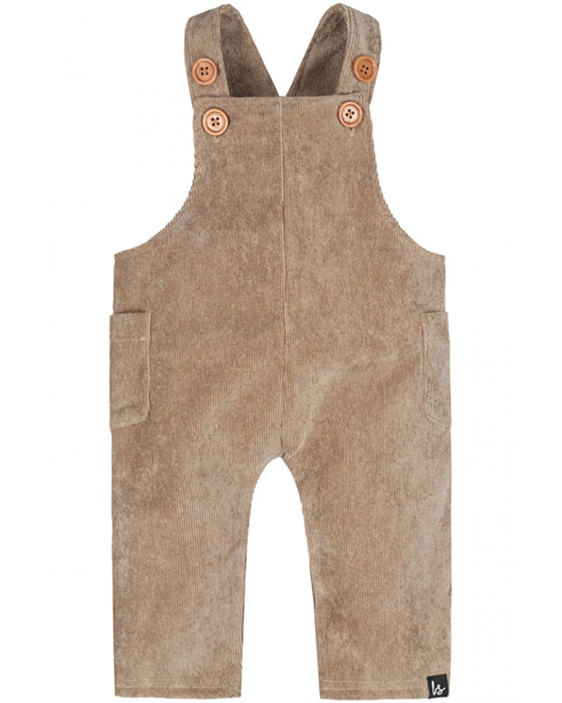 Tuinpakje rib pockets light oak