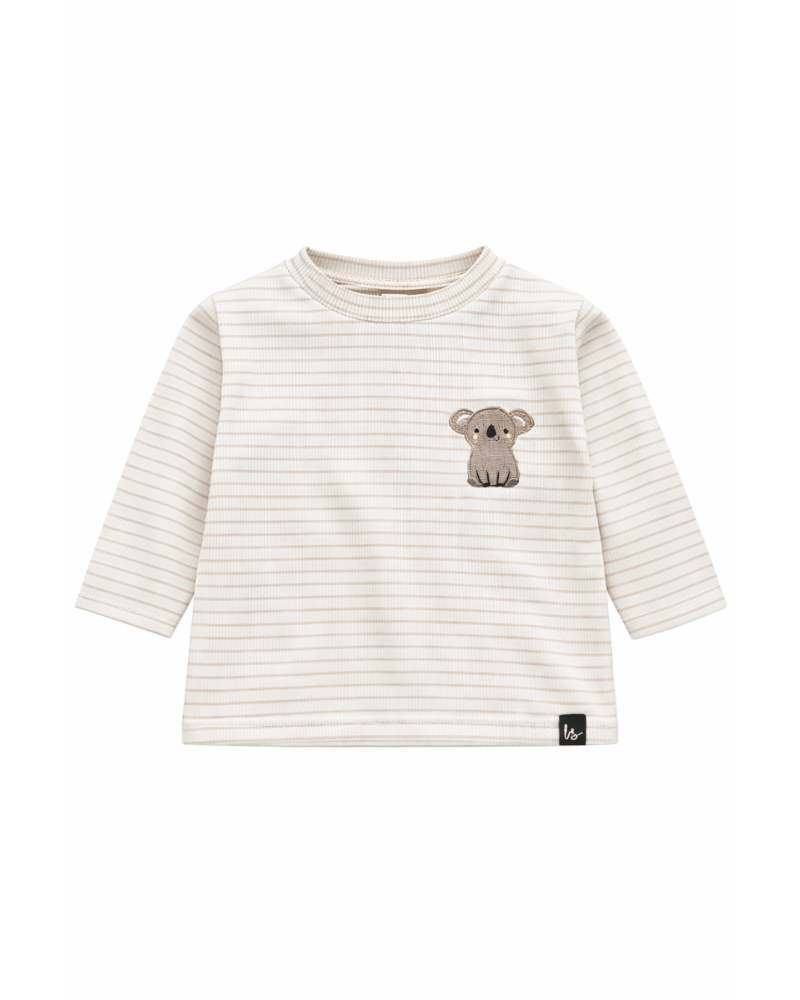Longsleeve koala (borduursel) streep