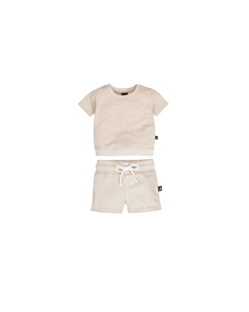 Outfit loose fit soft beige