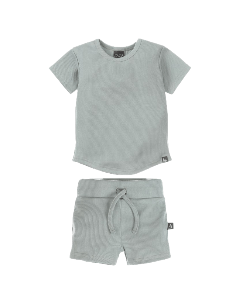 Outfit rib jersey green