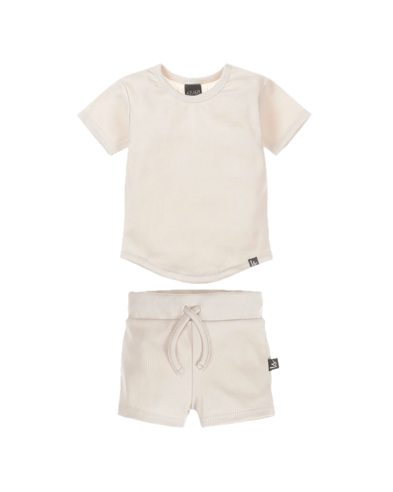 Outfit rib jersey sand