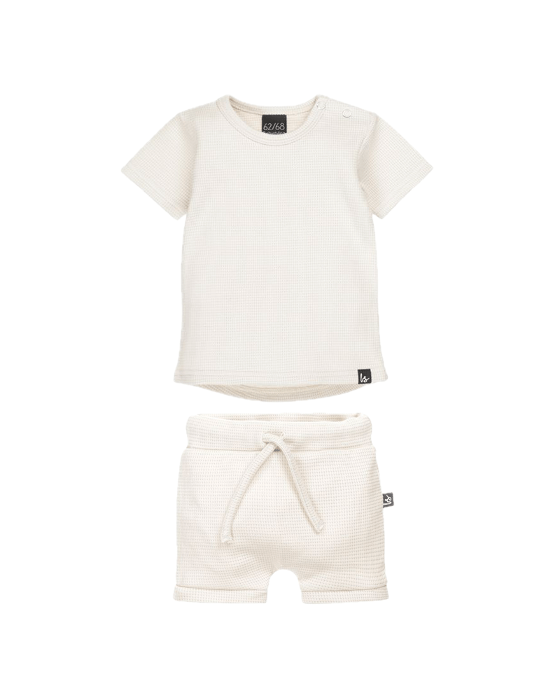 Outfit wafel sand